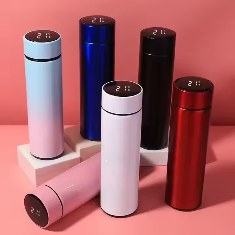Stainless Steel LED Smart Temperature Cup